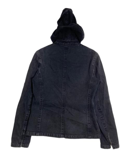 SPORT MAX（スポーツマックス）SPORT MAX (スポーツマックス) フーデッドデニムジャケット グレー サイズ:38の古着・服飾アイテム