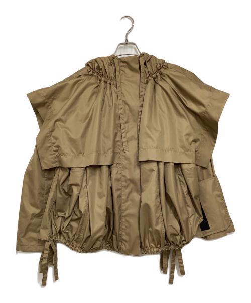 JIL SANDER（ジルサンダー）JIL SANDER (ジルサンダー) ギミックナイロンジャケット ベージュ サイズ:32の古着・服飾アイテム