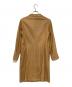 JIL SANDER (ジルサンダー) レザーチェスターコート ブラウン サイズ:38：50000円