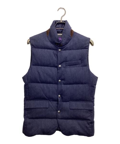 RALPH LAUREN Purple Label（ラルフ ローレン パープル レーベル）RALPH LAUREN Purple Label (ラルフ ローレン パープル レーベル) クラシックダウンベスト ネイビー サイズ:Sの古着・服飾アイテム