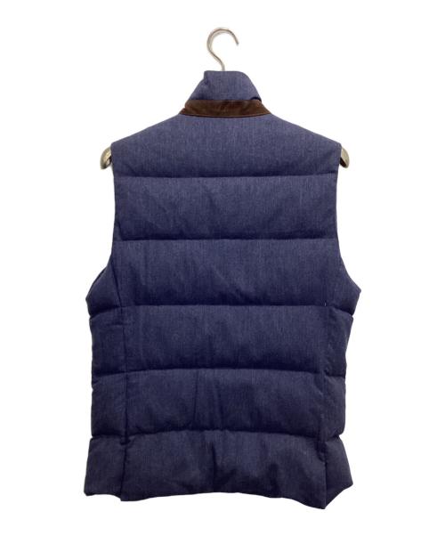 RALPH LAUREN Purple Label（ラルフ ローレン パープル レーベル）RALPH LAUREN Purple Label (ラルフ ローレン パープル レーベル) クラシックダウンベスト ネイビー サイズ:Sの古着・服飾アイテム
