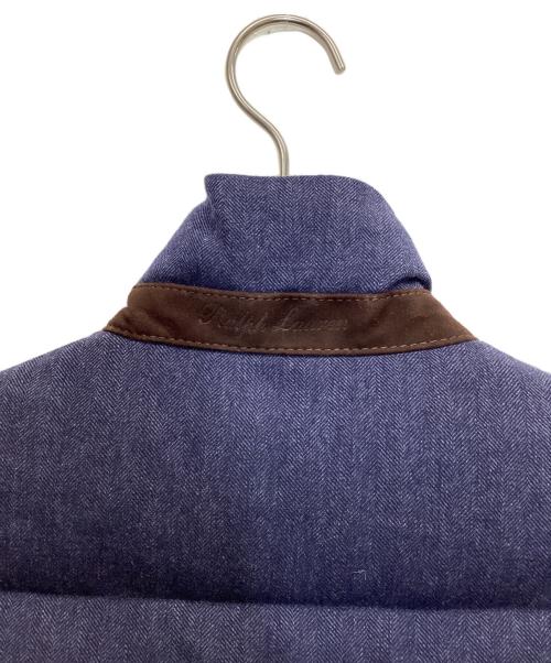 RALPH LAUREN Purple Label（ラルフ ローレン パープル レーベル）RALPH LAUREN Purple Label (ラルフ ローレン パープル レーベル) クラシックダウンベスト ネイビー サイズ:Sの古着・服飾アイテム