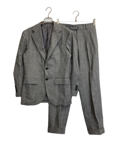 BEAMS F（ビームスエフ）BEAMS F (ビームスエフ) ARTHUR HARRISON GLEN CHECK SUIT グレー サイズ:42/8Rの古着・服飾アイテム