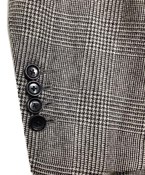 BEAMS F（ビームスエフ）BEAMS F (ビームスエフ) ARTHUR HARRISON GLEN CHECK SUIT グレー サイズ:42/8Rの古着・服飾アイテム