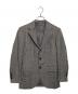 BEAMS F (ビームスエフ) ARTHUR HARRISON GLEN CHECK SUIT グレー サイズ:42/8R：27000円