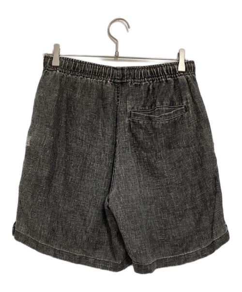 stussy（ステューシー）stussy (ステューシー) リネンショーツ ブラック サイズ:Mの古着・服飾アイテム
