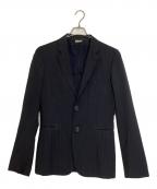 COMME des GARCONS HOMME PLUSコムデギャルソンオムプリュス）の古着「ストライプテーラードジャケット」｜グレー