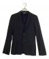 COMME des GARCONS HOMME PLUS（コムデギャルソンオムプリュス）の古着「ストライプテーラードジャケット」｜グレー