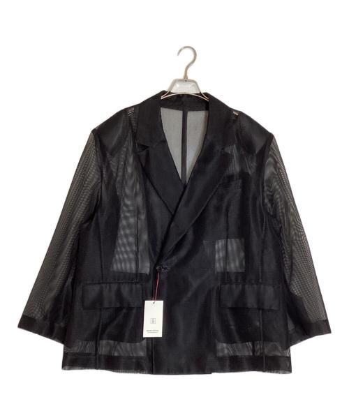 MAISON SPECIAL（メゾンスペシャル）MAISON SPECIAL (メゾンスペシャル) Sheer Over Jacket ブラック サイズ:FREE 未使用品の古着・服飾アイテム