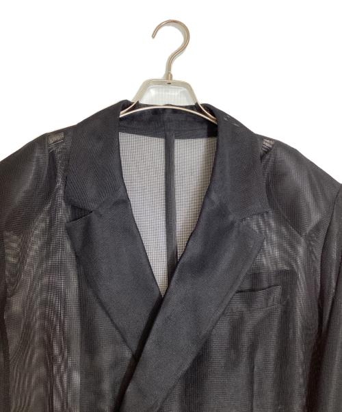MAISON SPECIAL（メゾンスペシャル）MAISON SPECIAL (メゾンスペシャル) Sheer Over Jacket ブラック サイズ:FREE 未使用品の古着・服飾アイテム