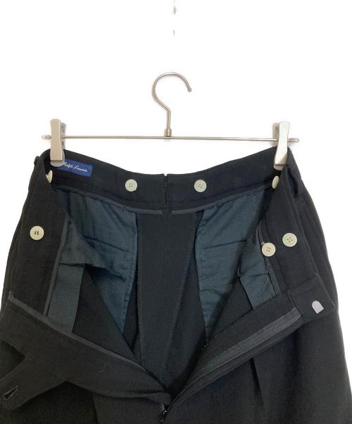 POLO RALPH LAUREN（ポロ・ラルフローレン）POLO RALPH LAUREN (ポロ・ラルフローレン) ウールギャバスラックス ブラック サイズ:82の古着・服飾アイテム