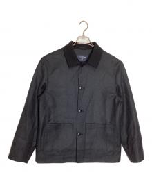 ERMENEGILDO ZEGNA（エルメネジルド・ゼニア）の古着「ウールシャツジャケット」｜ブラック