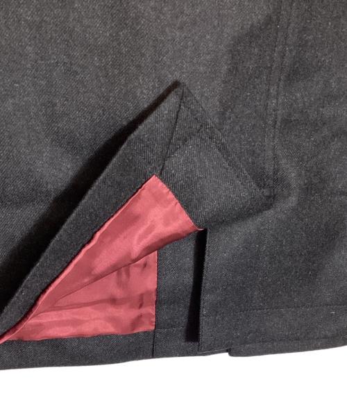 ERMENEGILDO ZEGNA（エルメネジルド・ゼニア）ERMENEGILDO ZEGNA (エルメネジルド・ゼニア) ウールシャツジャケット ブラック サイズ:48の古着・服飾アイテム