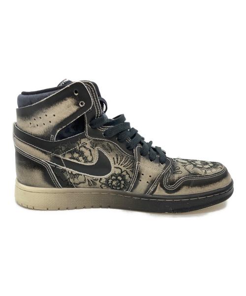 NIKE（ナイキ）NIKE (ナイキ) AIR JORDAN 1 ZM AIR CMFT 2 PRM ブラック サイズ:27.5cmの古着・服飾アイテム