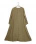 nest Robe（ネストローブ）の古着「リネンパフスリーブ2WAYワンピース」｜ベージュ