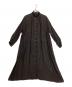 nest Robe（ネストローブ）の古着「2wayレース装飾ロングシャツワンピース」｜ブラック
