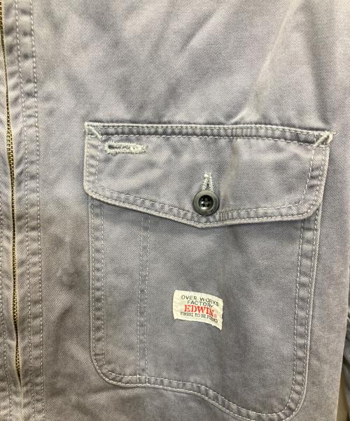 EDWIN（エドウィン）EDWIN (エドウィン) ジップジャケット グレー サイズ:Lの古着・服飾アイテム