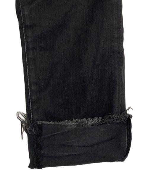 Saint Laurent Paris（サンローランパリ）Saint Laurent Paris (サンローランパリ) 16ssエディ期カットオフストレッチスキニーデニムパンツ ブラック サイズ:28の古着・服飾アイテム