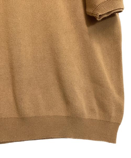 BENINE 9（ビナイン）BENINE 9 (ビナイン) アメリカンシーアイランドコットン ポロシャツ ブラウン サイズ:Lの古着・服飾アイテム
