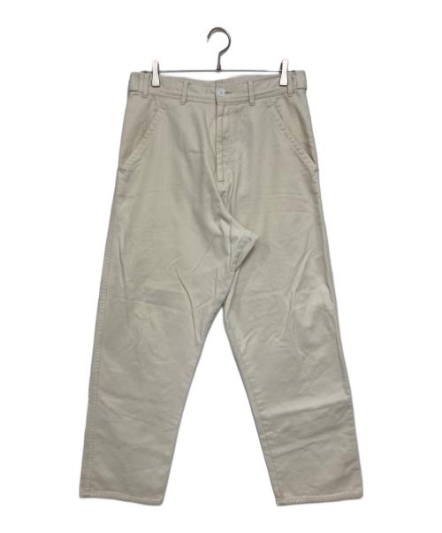 COMME des GARCONS HOMME PLUS（コムデギャルソンオムプリュス）COMME des GARCONS HOMME PLUS (コムデギャルソンオムプリュス) ウエストボタンチノパンツ ベージュ サイズ:Sの古着・服飾アイテム