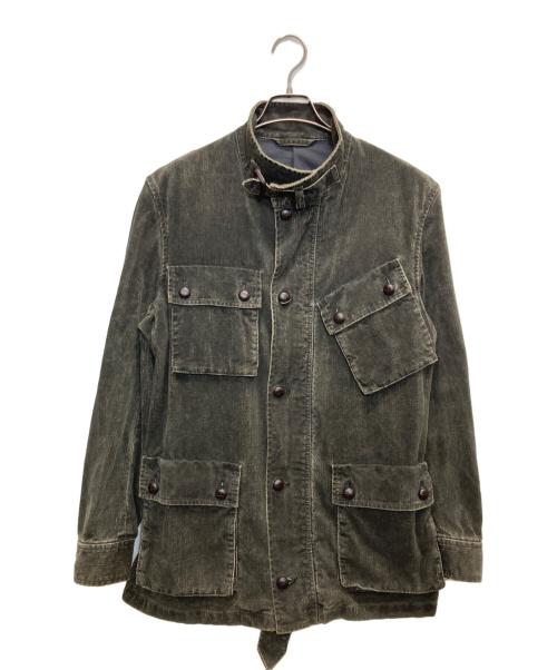 PPFM（ピーピーエフエム）PPFM (ピーピーエフエム) コーデュロイジャケット ブラック サイズ:Mの古着・服飾アイテム