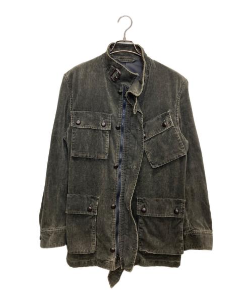 PPFM（ピーピーエフエム）PPFM (ピーピーエフエム) コーデュロイジャケット ブラック サイズ:Mの古着・服飾アイテム