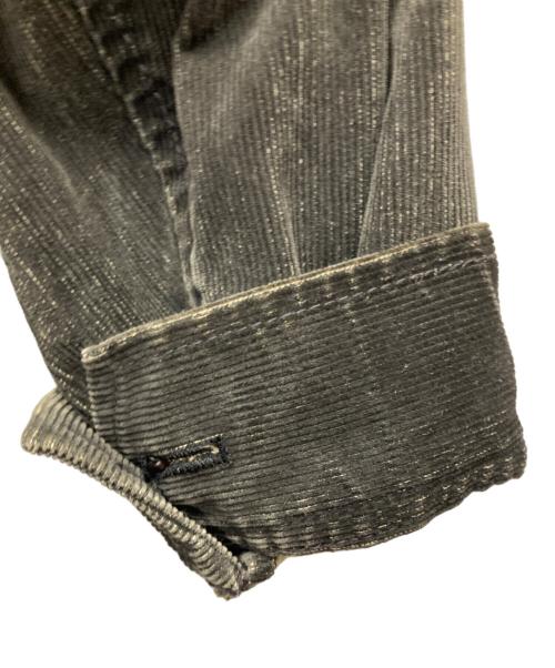 PPFM（ピーピーエフエム）PPFM (ピーピーエフエム) コーデュロイジャケット ブラック サイズ:Mの古着・服飾アイテム