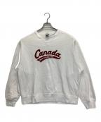 ROOTS ATHLETICSルーツアスレチックス）の古着「前Vスウェット」｜ホワイト