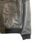 中古・古着 AVIREX (アヴィレックス) SOFT LAMB MA-1 TYPE Leather Jacket ブラック サイズ:L：22000円