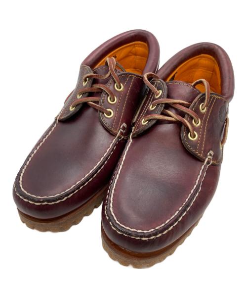 Timberland（ティンバーランド）Timberland (ティンバーランド) 3Eye Classic Lug / スリーアイ クラシック ラグ ワインレッド サイズ:8 1/2の古着・服飾アイテム