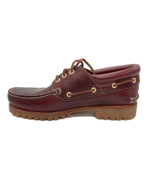 Timberland（ティンバーランド）Timberland (ティンバーランド) 3Eye Classic Lug / スリーアイ クラシック ラグ ワインレッド サイズ:8 1/2の古着・服飾アイテム