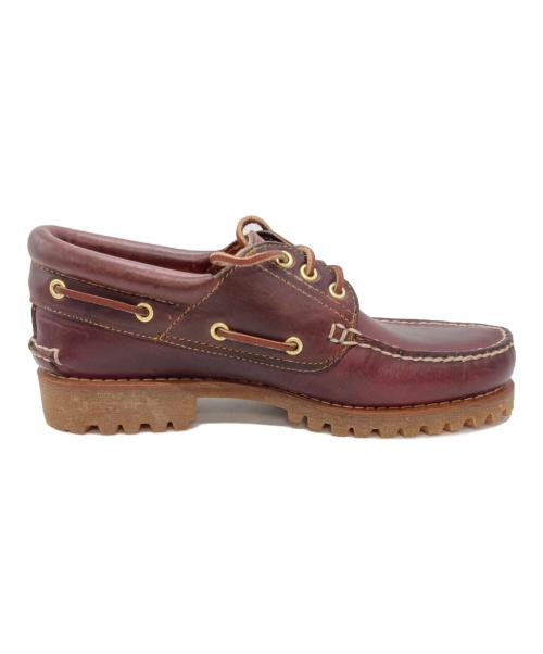 Timberland（ティンバーランド）Timberland (ティンバーランド) 3Eye Classic Lug / スリーアイ クラシック ラグ ワインレッド サイズ:8 1/2の古着・服飾アイテム