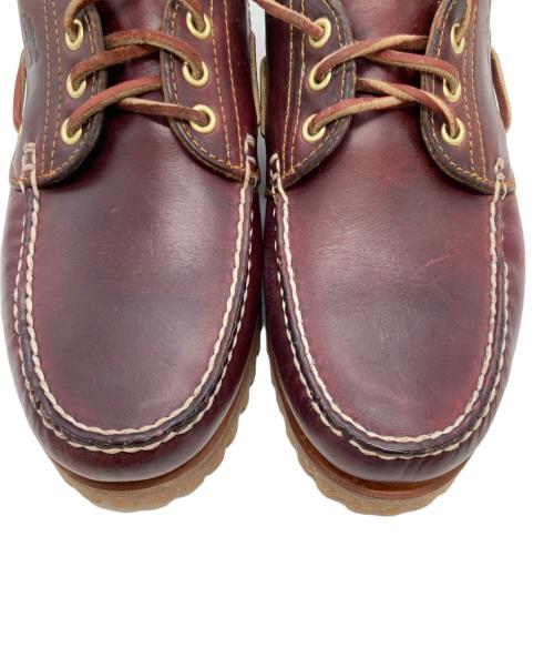 Timberland（ティンバーランド）Timberland (ティンバーランド) 3Eye Classic Lug / スリーアイ クラシック ラグ ワインレッド サイズ:8 1/2の古着・服飾アイテム