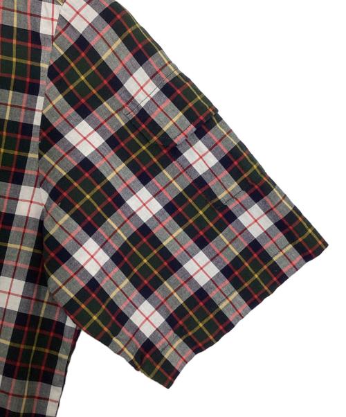 UNDERCOVER（アンダーカバー）UNDERCOVER (アンダーカバー) 半袖チェックシャツ レッド×グリーン サイズ:2の古着・服飾アイテム