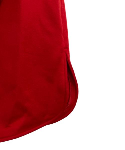 STELLA McCARTNEY（ステラマッカートニー）STELLA McCARTNEY (ステラマッカートニー) ウールステンカラーコート レッド サイズ:36の古着・服飾アイテム