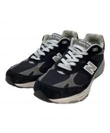 NEW BALANCE（ニューバランス）の古着「993 ローカットスニーカー」｜ブラック×グレー