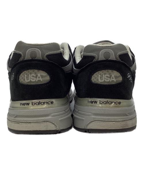 NEW BALANCE（ニューバランス）NEW BALANCE (ニューバランス) 993 ローカットスニーカー ブラック×グレー サイズ:US11の古着・服飾アイテム