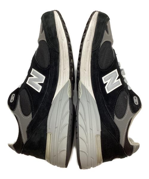 NEW BALANCE（ニューバランス）NEW BALANCE (ニューバランス) 993 ローカットスニーカー ブラック×グレー サイズ:US11の古着・服飾アイテム