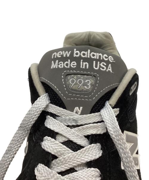 NEW BALANCE（ニューバランス）NEW BALANCE (ニューバランス) 993 ローカットスニーカー ブラック×グレー サイズ:US11の古着・服飾アイテム