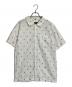 stussy（ステューシー）の古着「S/S SSロゴ総柄シャツ」｜ネイビー
