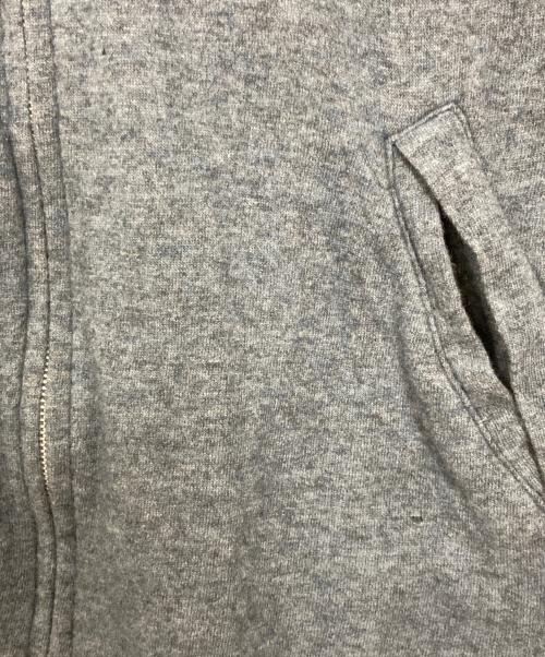 COMME des GARCONS HOMME PLUS（コムデギャルソンオムプリュス）COMME des GARCONS HOMME PLUS (コムデギャルソンオムプリュス) ニットパーカー ブルー サイズ:Mの古着・服飾アイテム
