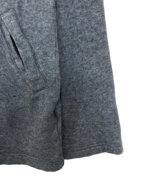 COMME des GARCONS HOMME PLUS（コムデギャルソンオムプリュス）COMME des GARCONS HOMME PLUS (コムデギャルソンオムプリュス) ニットパーカー ブルー サイズ:Mの古着・服飾アイテム