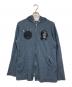 COMME des GARCONS HOMME PLUS（コムデギャルソンオムプリュス）の古着「ニットパーカー」｜ブルー