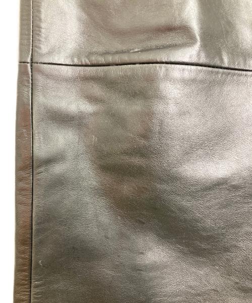 GAP（ギャップ）GAP (ギャップ) BOOT FIT LEATHER PANT ブラック サイズ:W31×L28の古着・服飾アイテム
