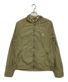 POLO RALPH LAUREN（ポロ・ラルフローレン）の古着「フーデッドジャケット」｜カーキ