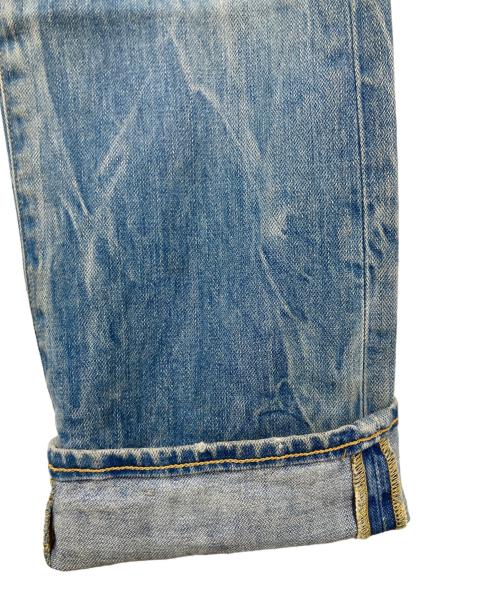 G-STAR RAW（ジースターロゥ）G-STAR RAW (ジースターロゥ) ペイント加工デニムパンツ ブルー サイズ:33の古着・服飾アイテム