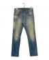 G-STAR RAW（ジースターロゥ）の古着「ペイント加工デニムパンツ」｜ブルー