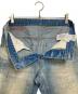 中古・古着 G-STAR RAW (ジースターロゥ) ペイント加工デニムパンツ ブルー サイズ:33：5000円