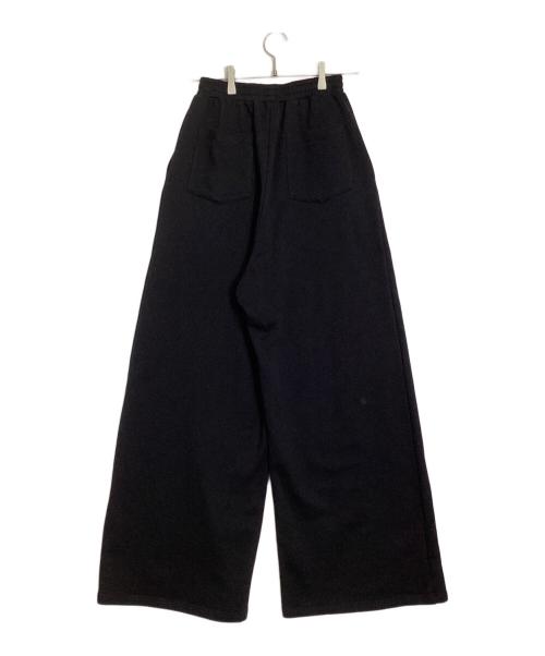 VIVIANO（ヴィヴィアーノ）VIVIANO (ヴィヴィアーノ) Flower Applique Jersey Pants ブラック サイズ:Mの古着・服飾アイテム