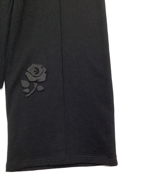 VIVIANO（ヴィヴィアーノ）VIVIANO (ヴィヴィアーノ) Flower Applique Jersey Pants ブラック サイズ:Mの古着・服飾アイテム